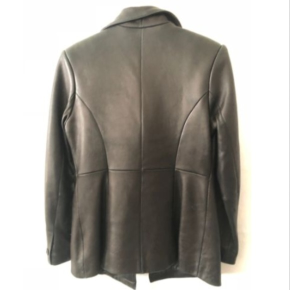 Preview Collection Leather Jacket Black Woman XS - Picture 7 of 8